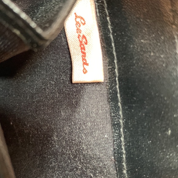 Vintage Lee Sands Eel Skin Wallet Clutch Crossbody - Picture 9 of 15